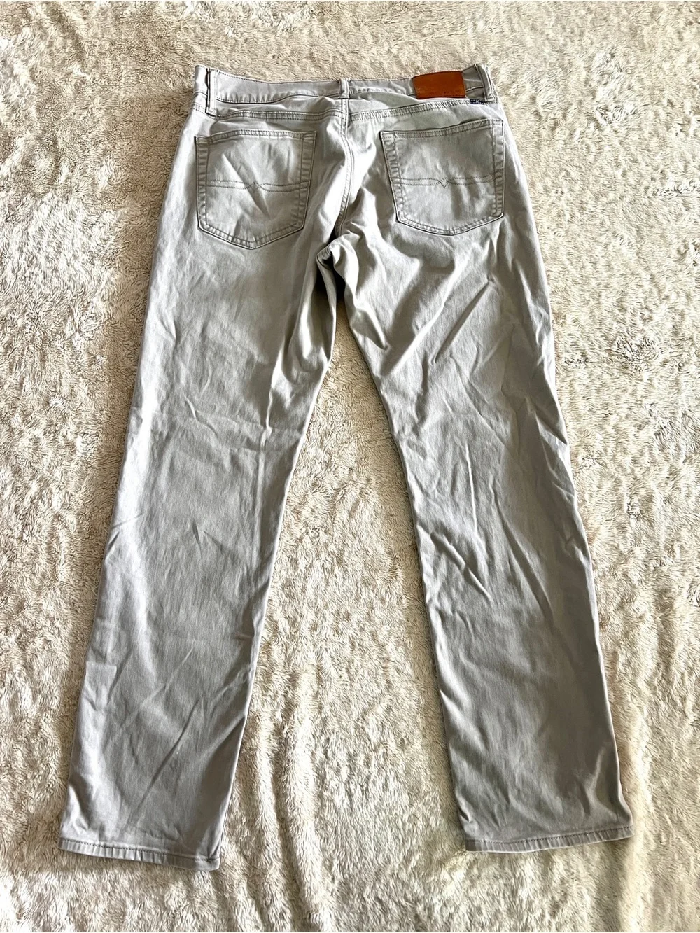 LUCKY BRAND Men's Tan Khaki 121 Heritage Slim Jeans Size 32x30